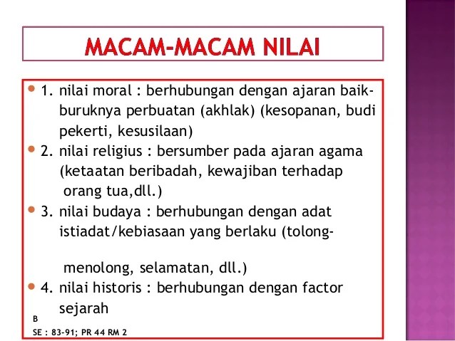 Detail Contoh Nilai Moral Dalam Cerpen Nomer 34