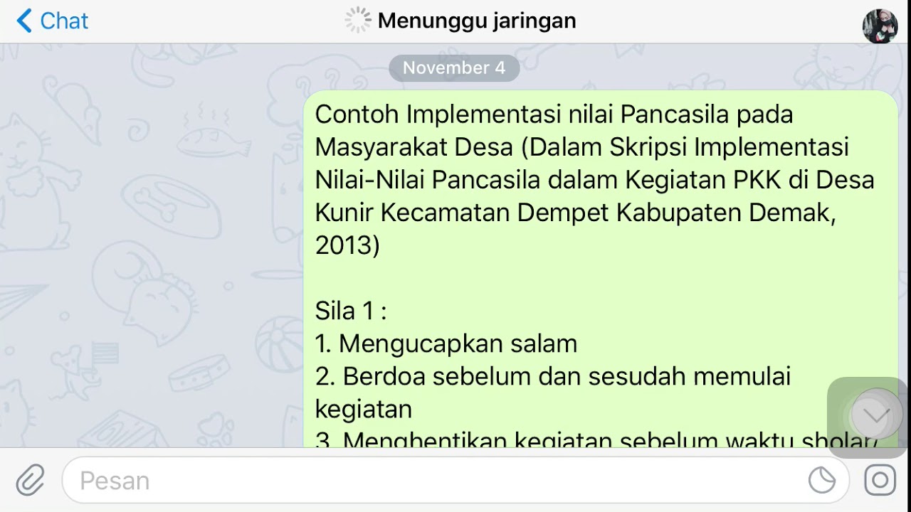 Detail Contoh Nilai Nilai Pancasila Nomer 40