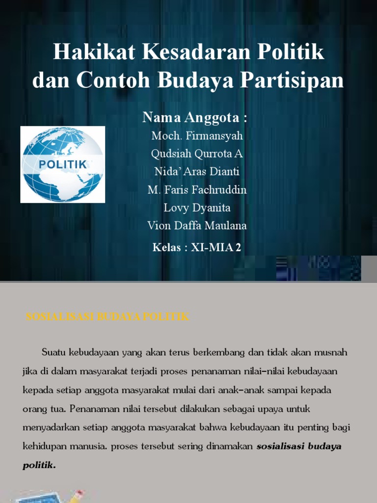 Detail Contoh Nilai Politik Nomer 36