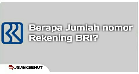 Detail Contoh No Rekening Bri Nomer 17