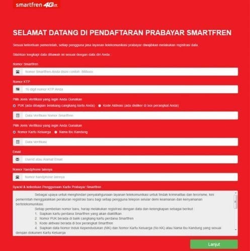 Detail Contoh No Smartfren Nomer 35