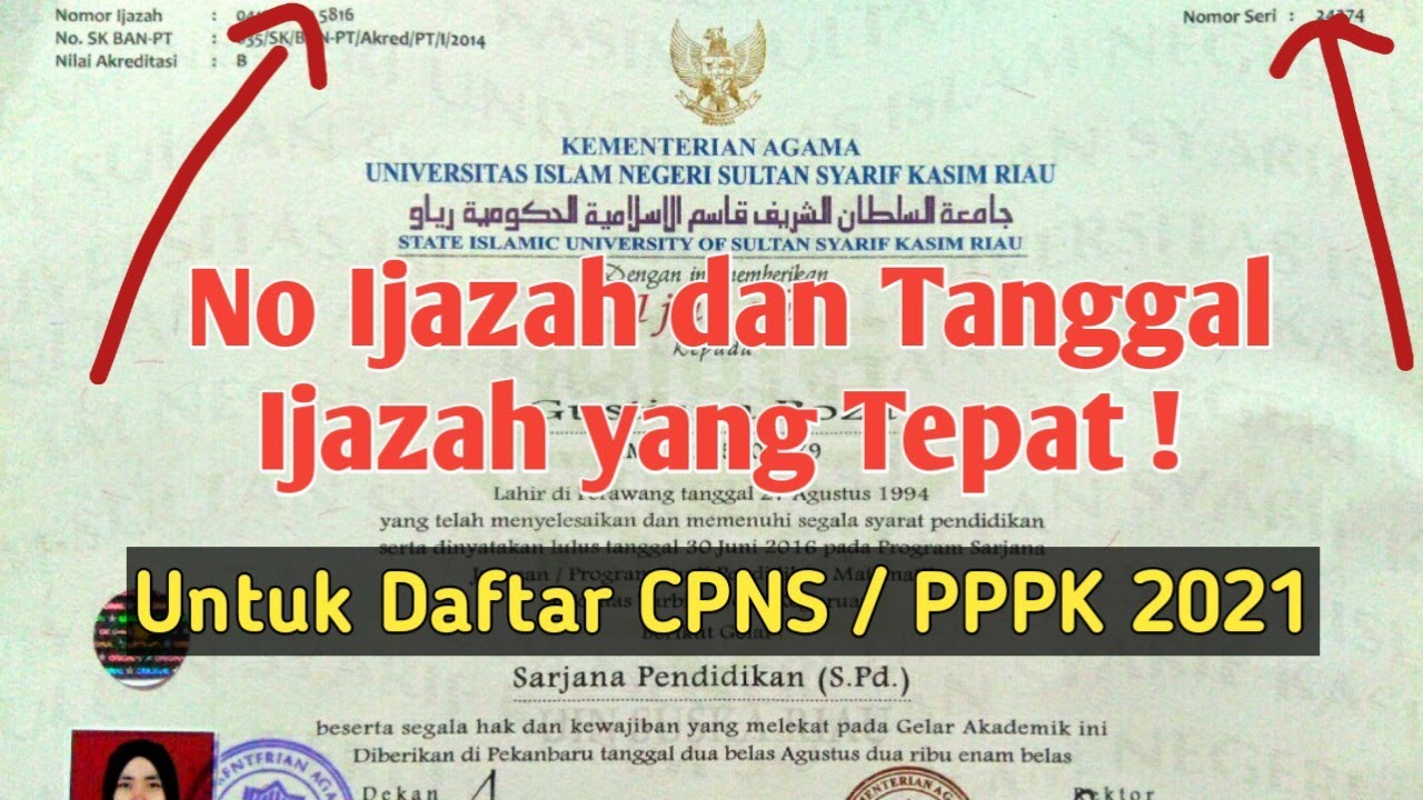 Detail Contoh Nomer Ijazah Nomer 32