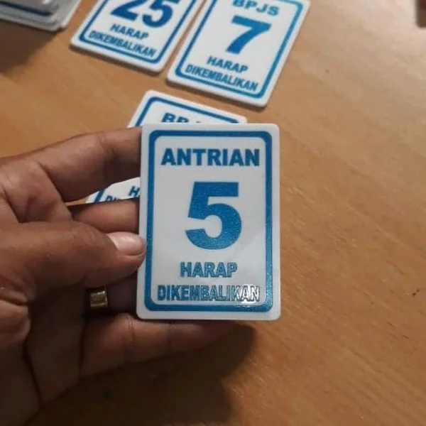 Detail Contoh Nomor Antrian Nomer 8