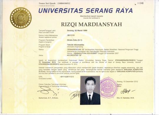 Detail Contoh Nomor Ijazah S1 Nomer 31