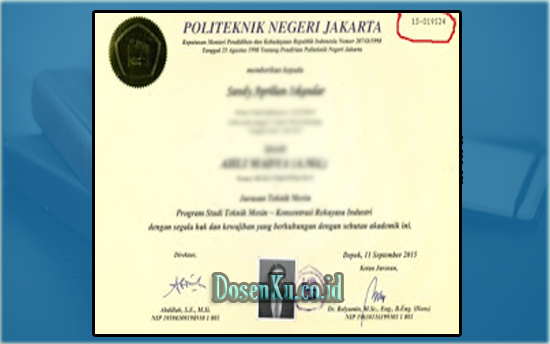 Detail Contoh Nomor Ijazah S1 Nomer 43