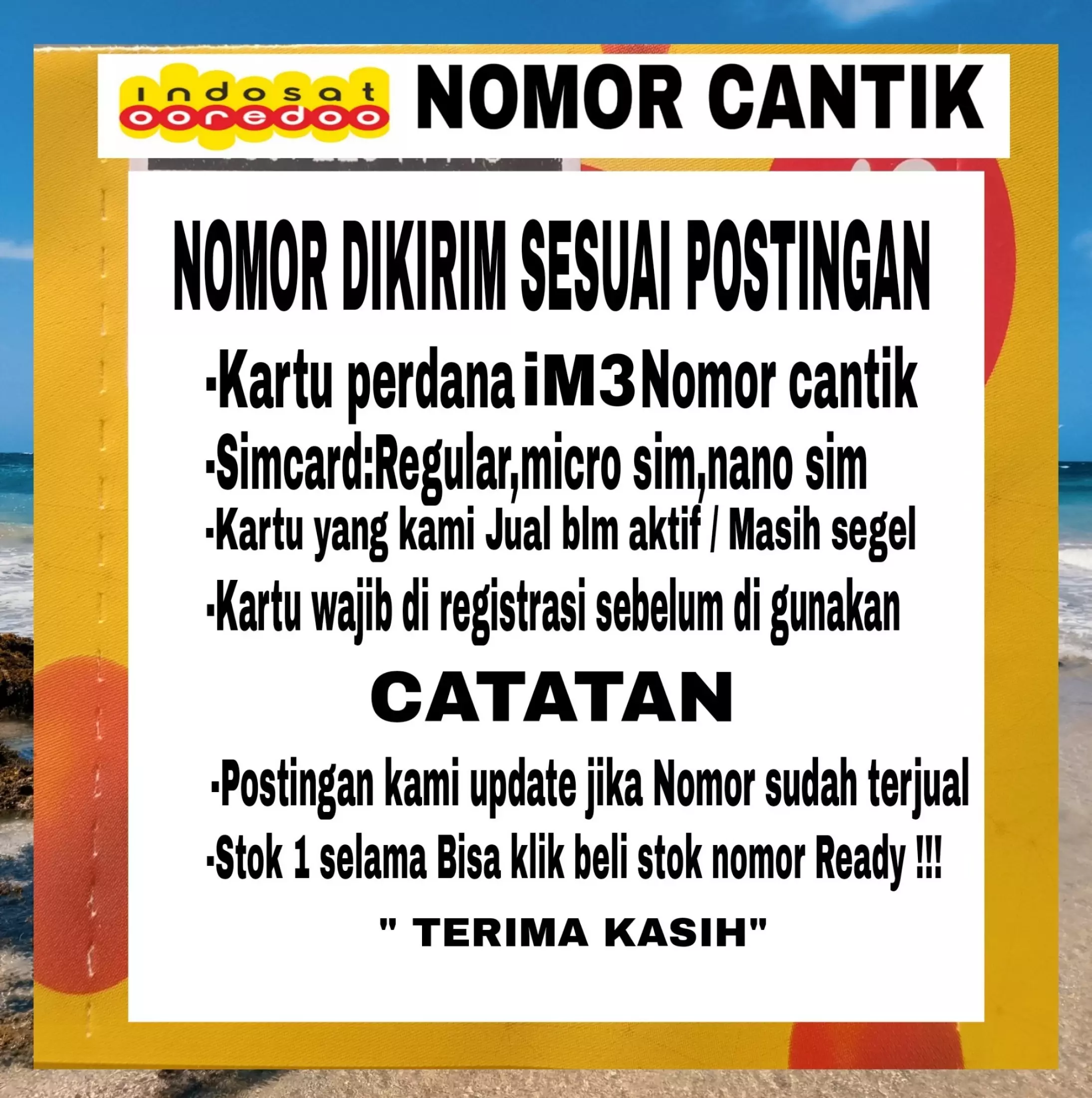 Detail Contoh Nomor Im3 Nomer 42