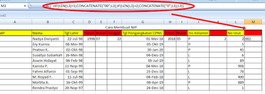 Detail Contoh Nomor Induk Pegawai Nomer 15