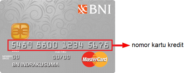 Detail Contoh Nomor Kartu Debit Bni Nomer 25