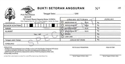 Detail Contoh Nomor Kwitansi Nomer 53