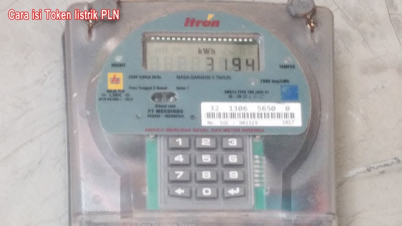 Detail Contoh Nomor Meter Listrik Nomer 53