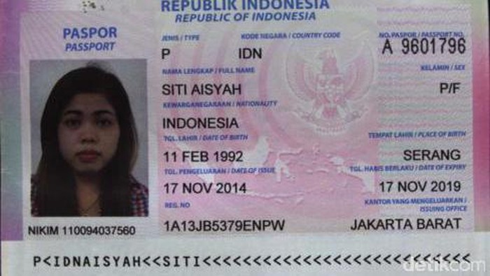 Detail Contoh Nomor Paspor Indonesia Nomer 2