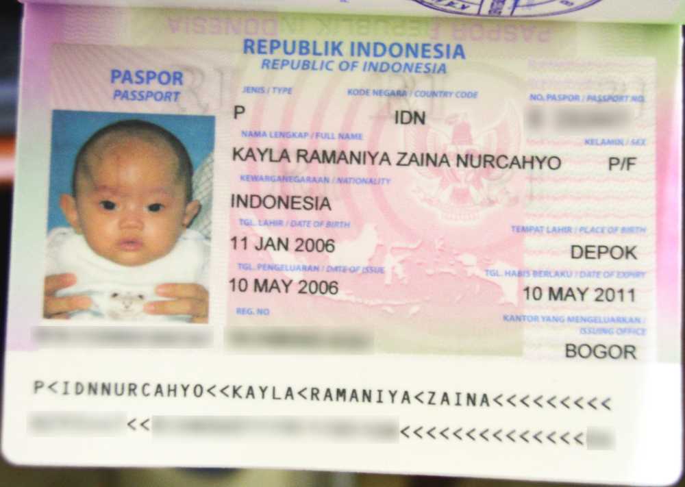 Detail Contoh Nomor Paspor Indonesia Nomer 16