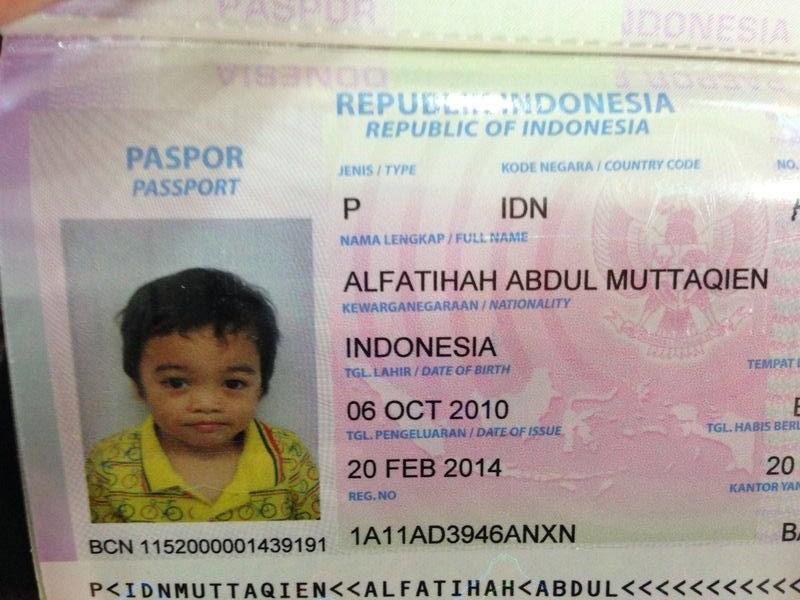 Detail Contoh Nomor Paspor Indonesia Nomer 22