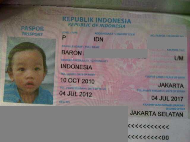 Detail Contoh Nomor Paspor Indonesia Nomer 41