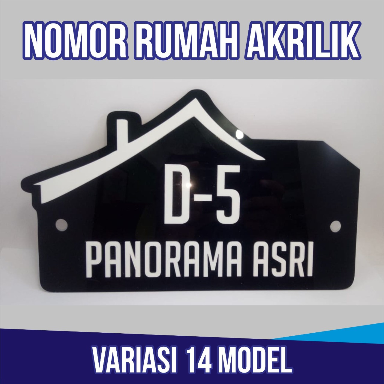 Detail Contoh Nomor Rumah Dari Akrilik Nomer 22