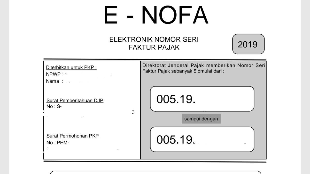 Detail Contoh Nomor Seri Nomer 18