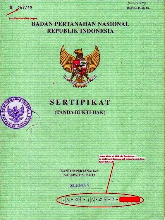 Detail Contoh Nomor Sertifikat Nomer 17