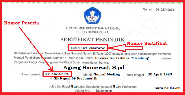 Detail Contoh Nomor Sertifikat Nomer 28