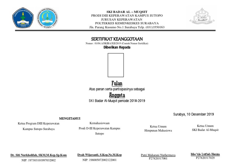 Detail Contoh Nomor Sertifikat Nomer 50