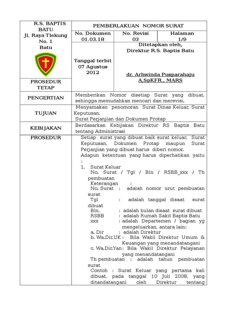 Detail Contoh Nomor Surat Keluar Nomer 31