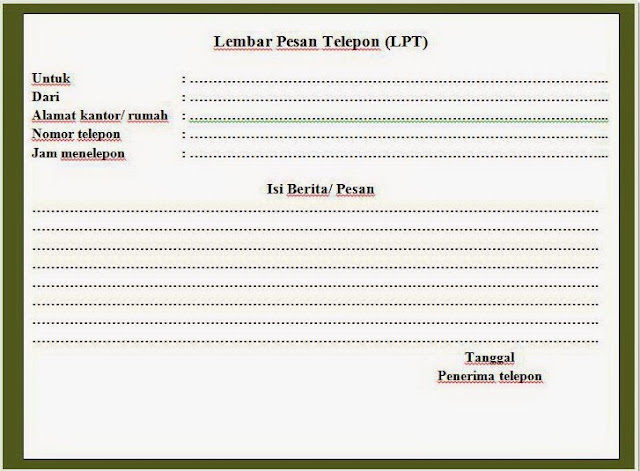 Detail Contoh Nomor Telepon Kantor Nomer 31