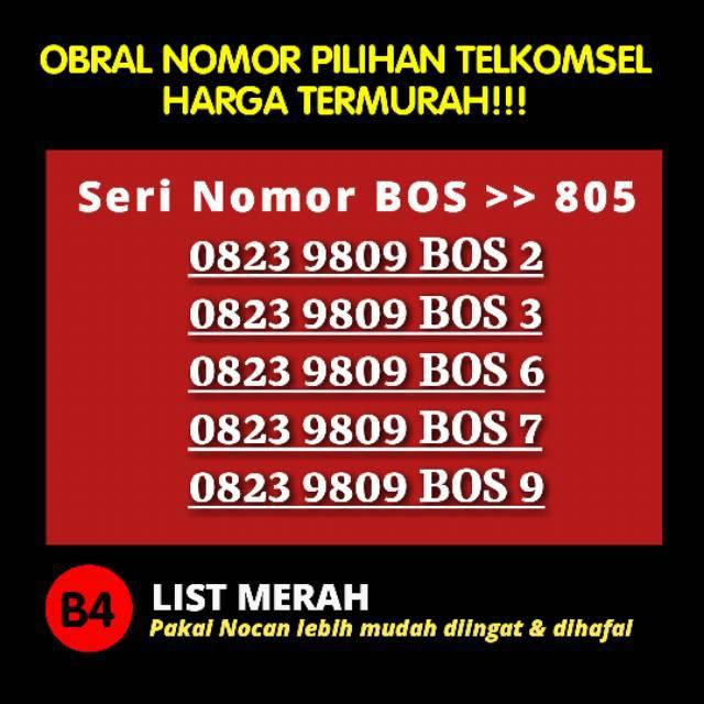 Detail Contoh Nomor Telkomsel Nomer 22