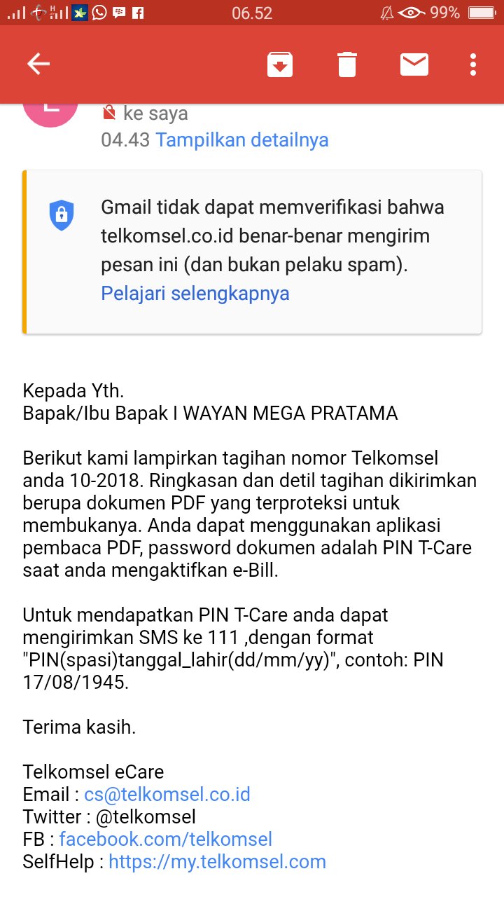 Detail Contoh Nomor Telkomsel Nomer 31