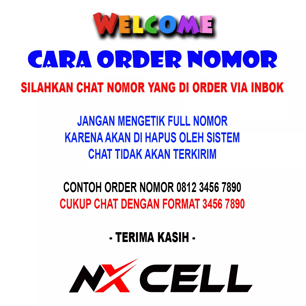 Detail Contoh Nomor Xl Nomer 23