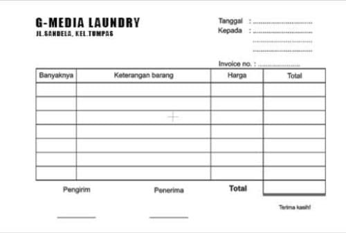 Detail Contoh Nota Fotocopy Nomer 22