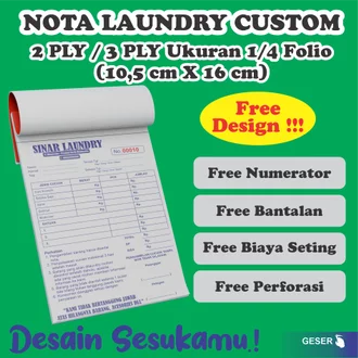 Detail Contoh Nota Laundry Kiloan Nomer 48