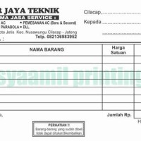 Detail Contoh Nota Service Komputer Nomer 22