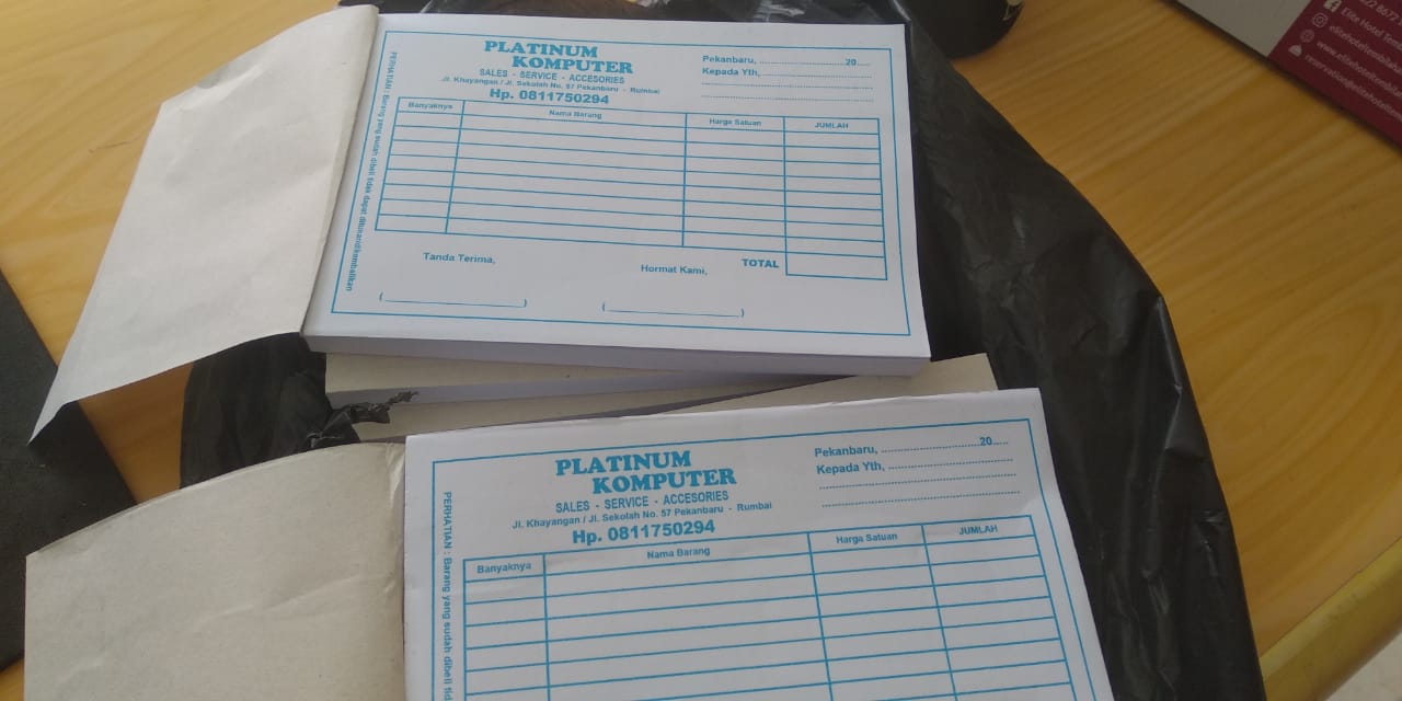 Faktur Service Komputer Contoh Nota Service Komputer