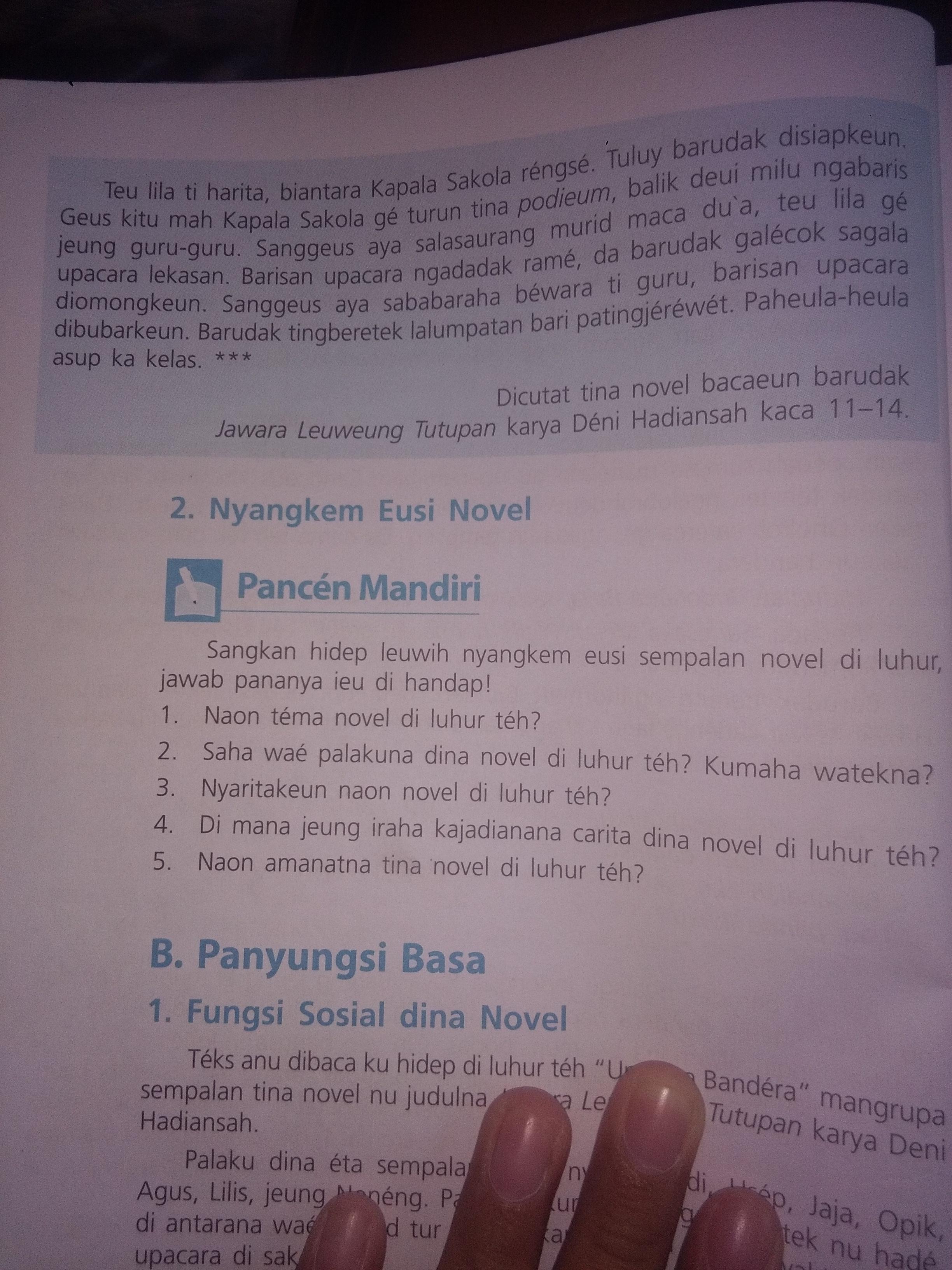 Detail Contoh Novel Barudak Nomer 48