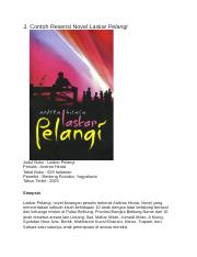 Detail Contoh Novel Laskar Pelangi Nomer 23