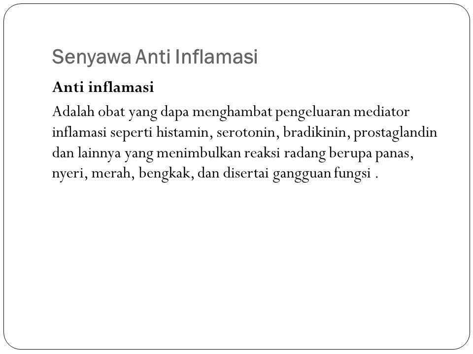 Detail Contoh Obat Inflamasi Nomer 38