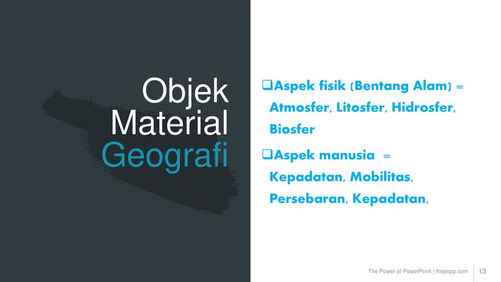 Detail Contoh Objek Material Geografi Nomer 51