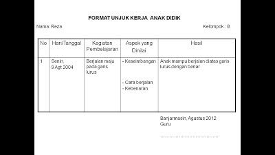 Detail Contoh Observasi Anak Paud Nomer 5