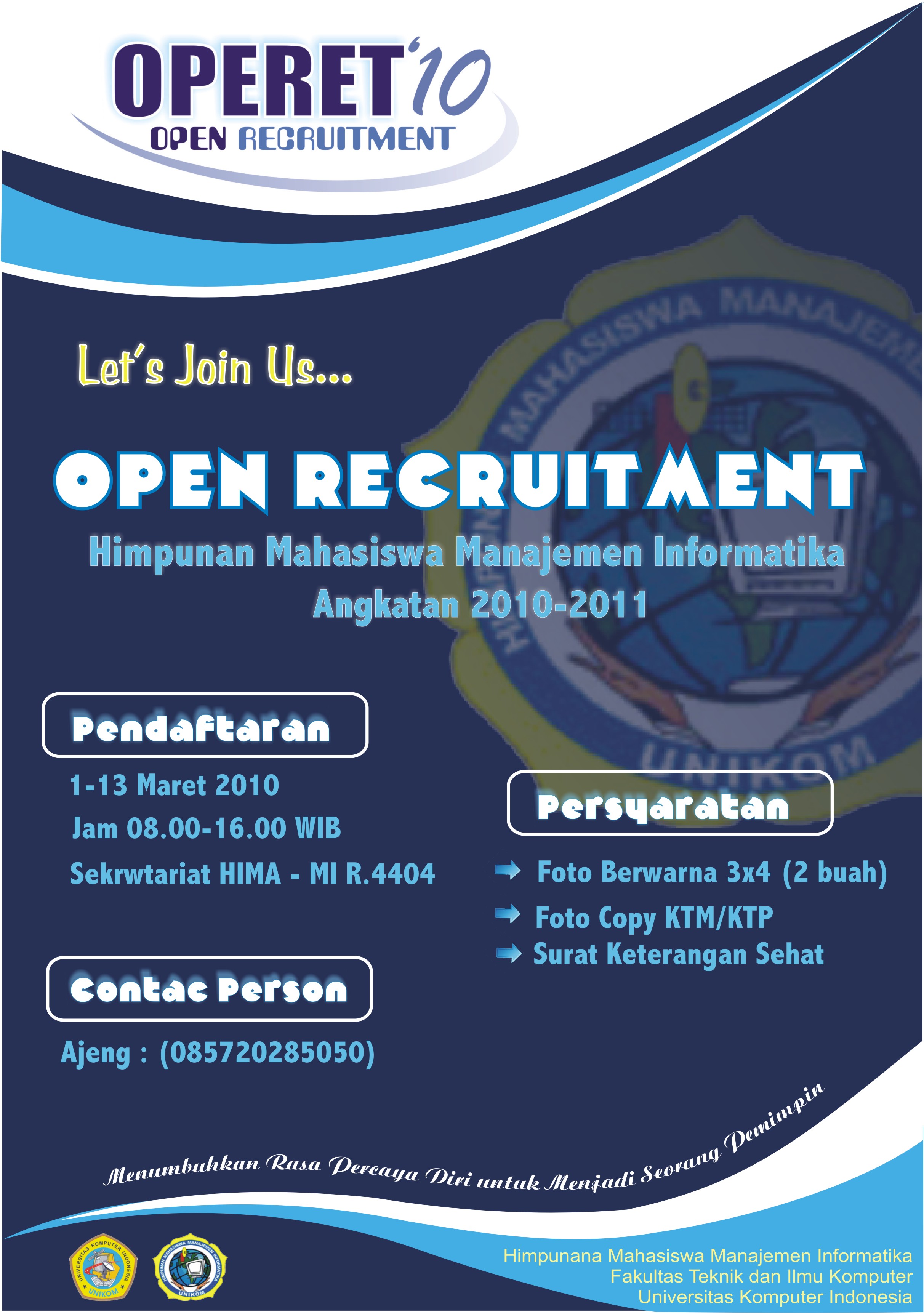 Detail Contoh Open Recruitment Nomer 20