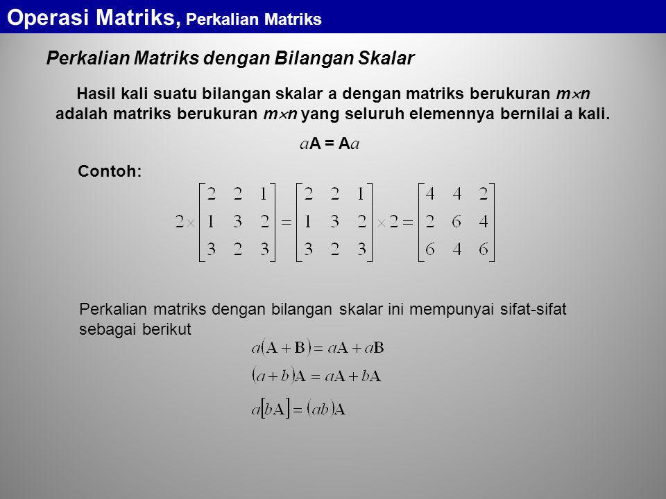 Detail Contoh Operasi Matriks Nomer 43