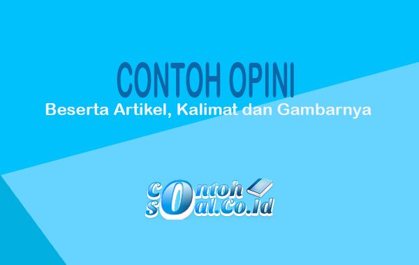 Detail Contoh Opini Di Koran Nomer 33