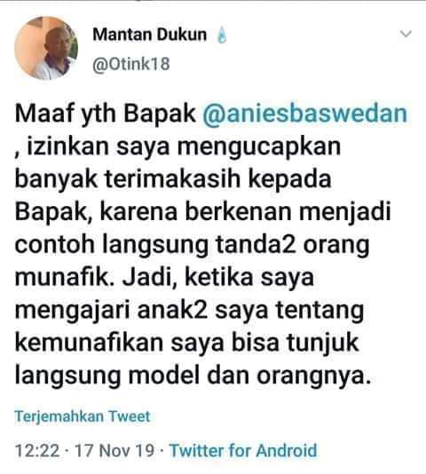 Detail Contoh Orang Munafik Nomer 42