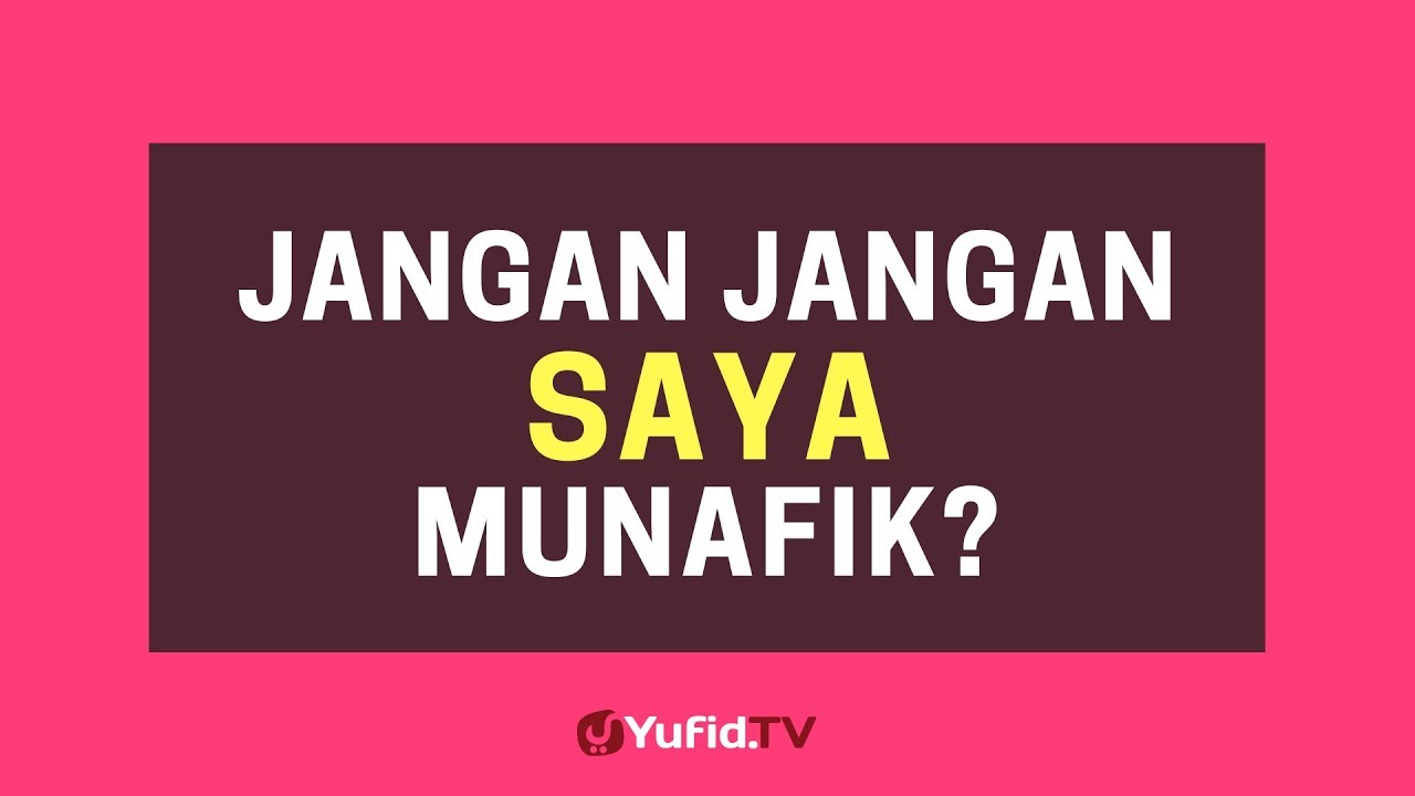 Detail Contoh Orang Munafik Nomer 48