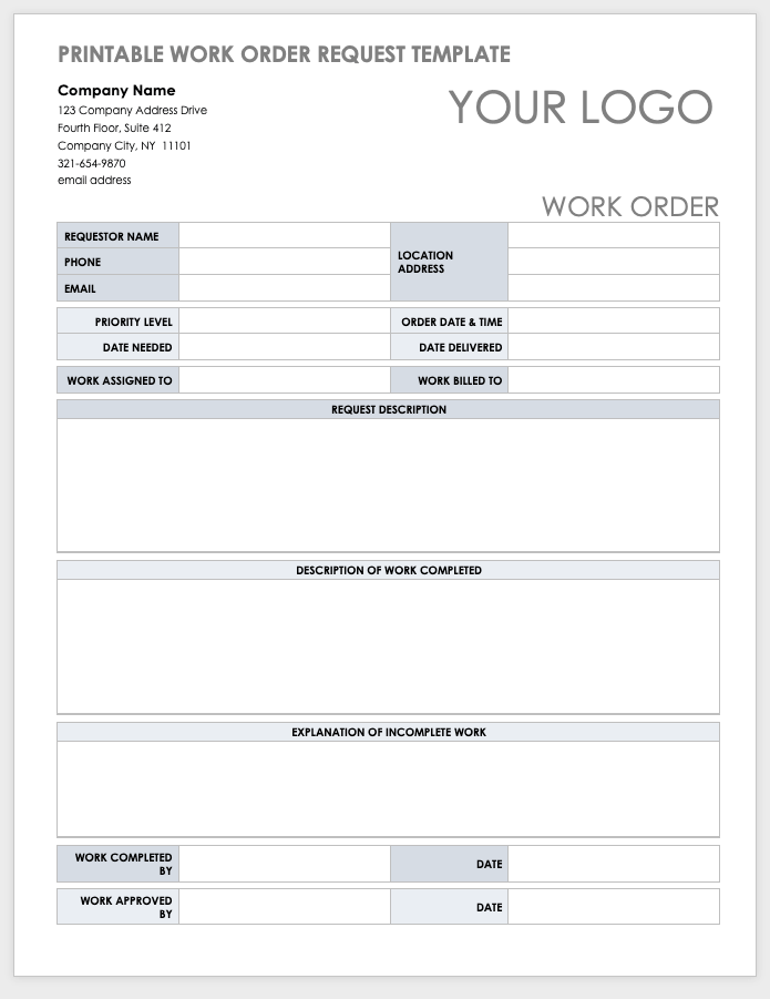 Detail Contoh Order Form Nomer 23