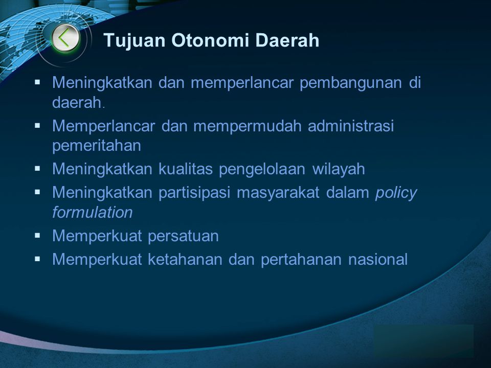 Detail Contoh Otonomi Daerah Nomer 29