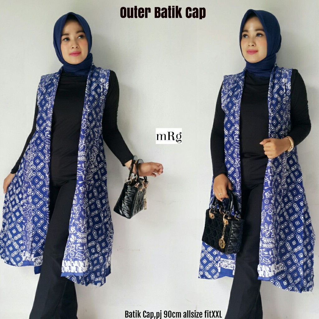 Detail Contoh Outer Batik Nomer 10