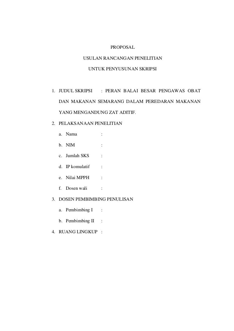 Detail Contoh Outline Proposal Nomer 21