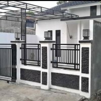 Detail Contoh Pagar Besi Rumah Minimalis Nomer 12