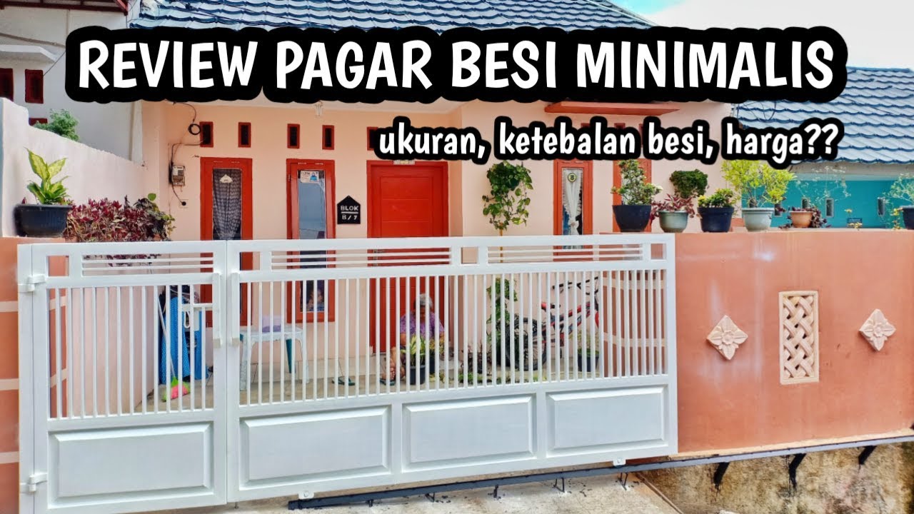 Detail Contoh Pagar Besi Rumah Minimalis Nomer 20