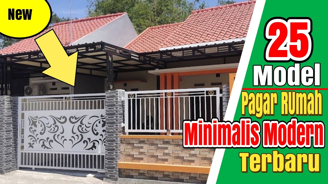 Detail Contoh Pagar Minimalis Modern Nomer 38