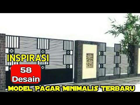 Detail Contoh Pagar Minimalis Terbaru Nomer 31